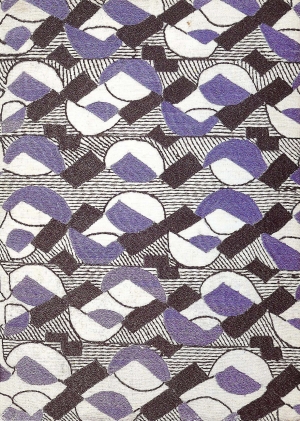 Lyubov Popova. Embroidered book cover. 1923-1924