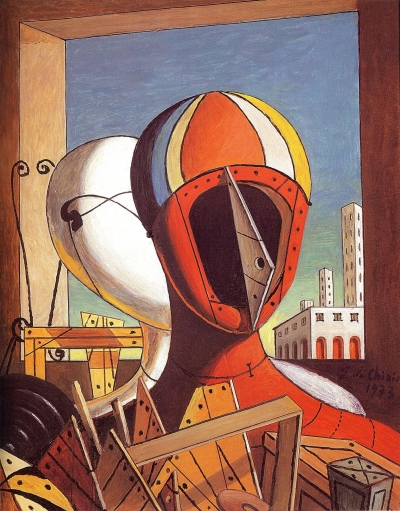 Giorgio De Chirico. Μάσκες. 1973